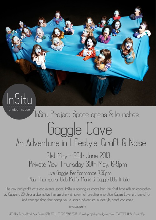 Gaggle Cave poster